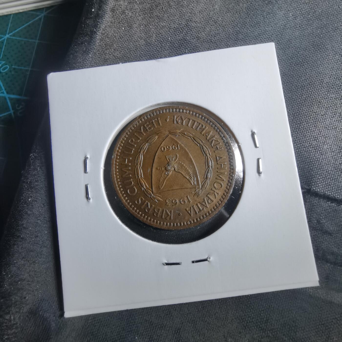 沼泽如烟--第906场 塞浦路斯1963年5米尔