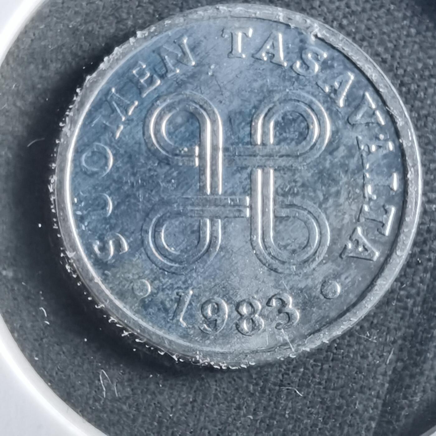 沼泽如烟--第906场 芬兰1983年5芬尼