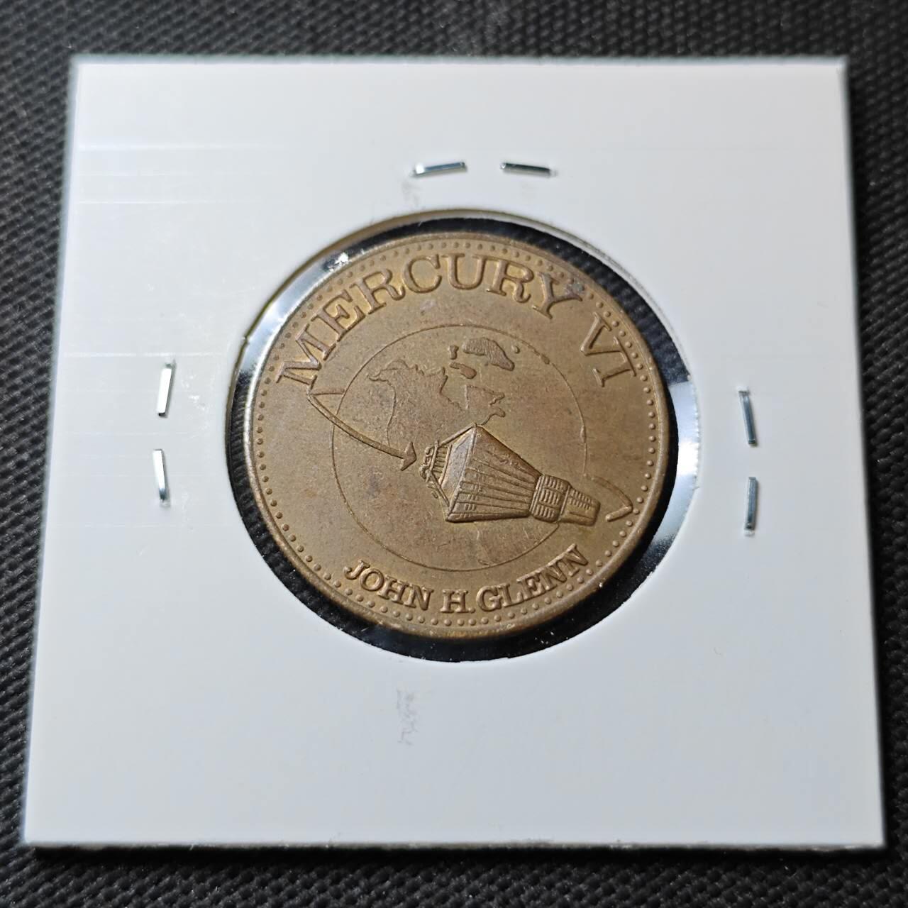 KK钱币收藏小铺  第371场  2月预留时间 周末发货  美国航天纪念章