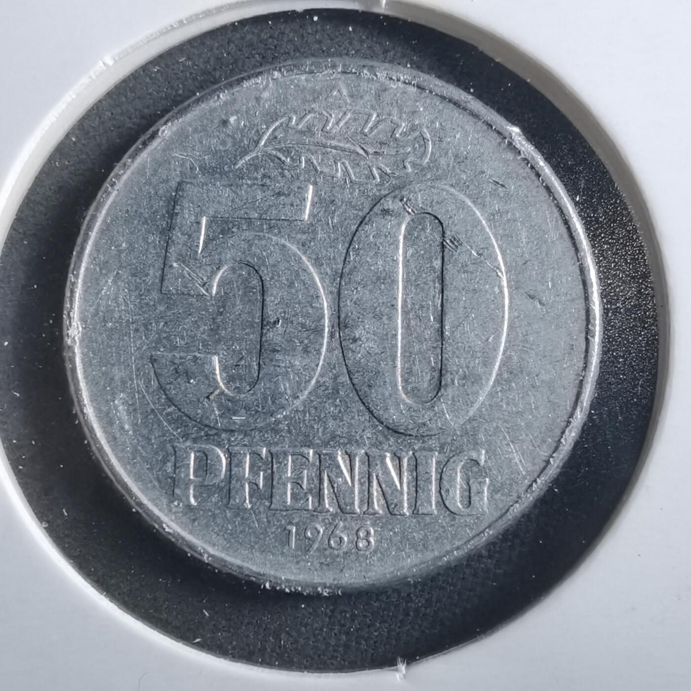 沼泽如烟--第906场 东德1968年50芬尼