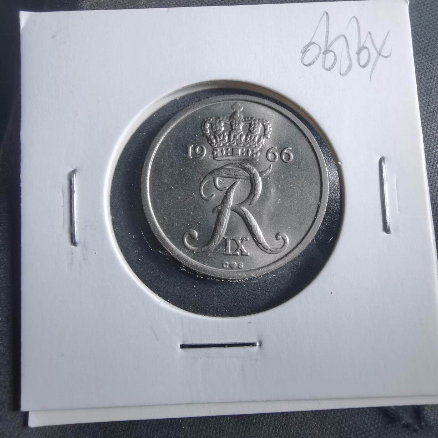 沼泽如烟--第906场 丹麦1966年25欧尔