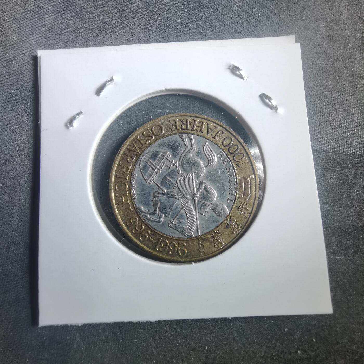 沼泽如烟--第904场 奥地利1996年50先令纪念币