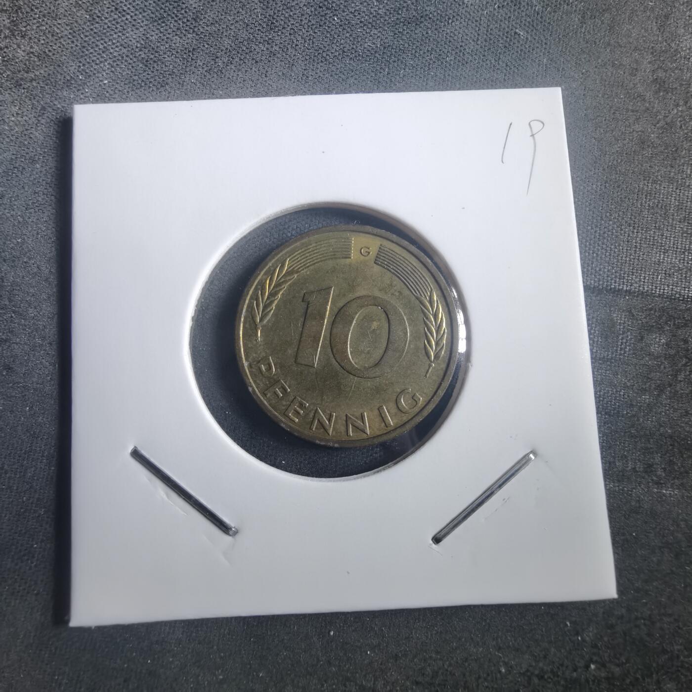 沼泽如烟--第904场 德国1991年10芬尼