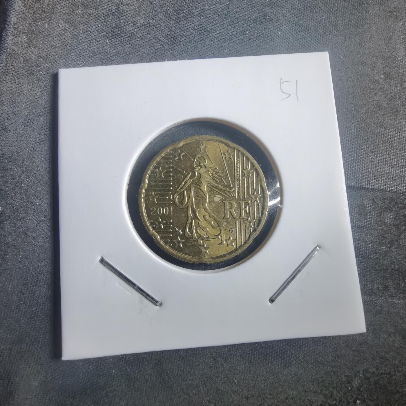 沼泽如烟--第904场 2001年20欧分