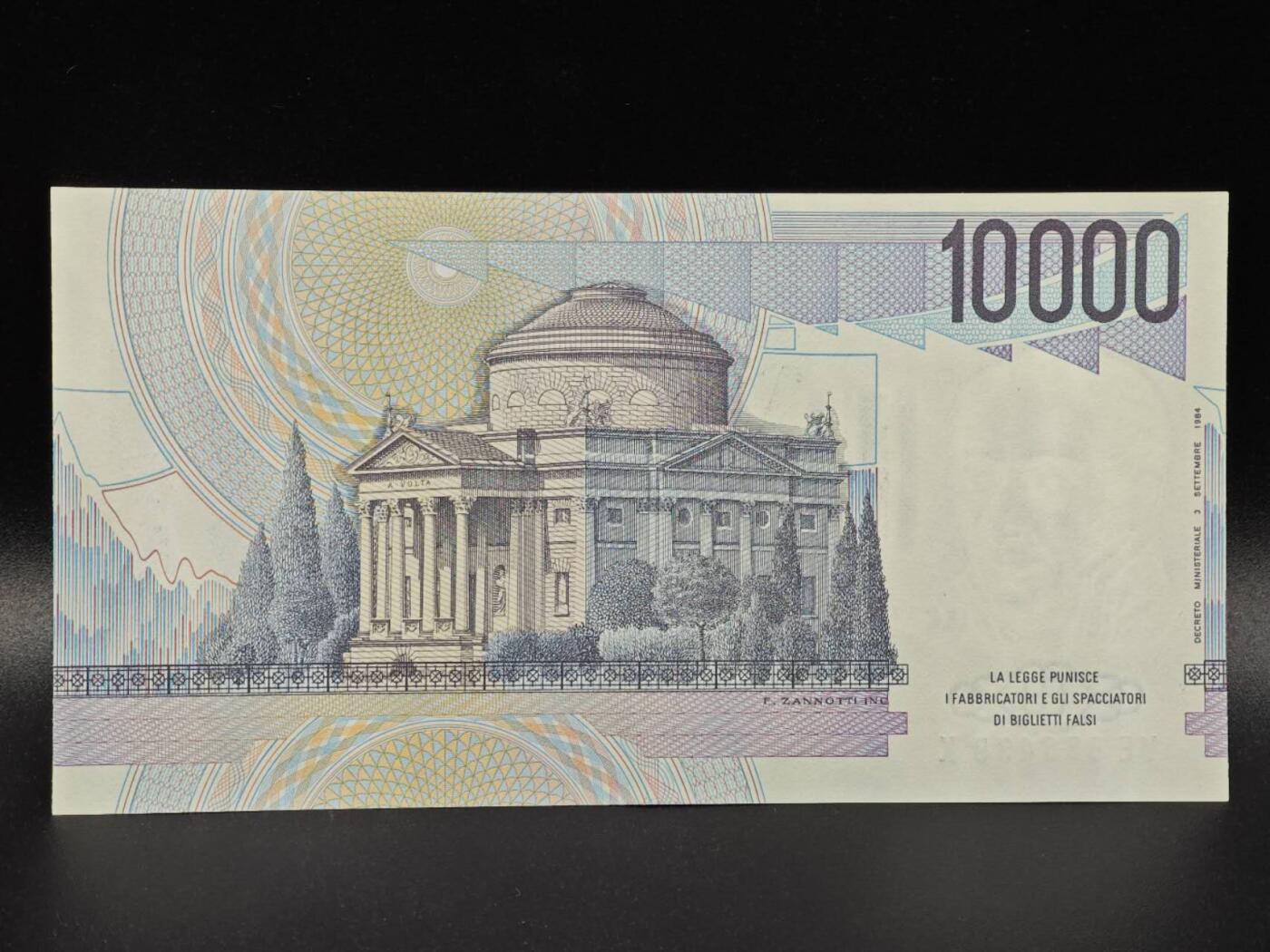 【淘币小摊】限时拍第八百拍  纸币场  满百包邮可预留两周  周一统一发货  意大利10000里拉