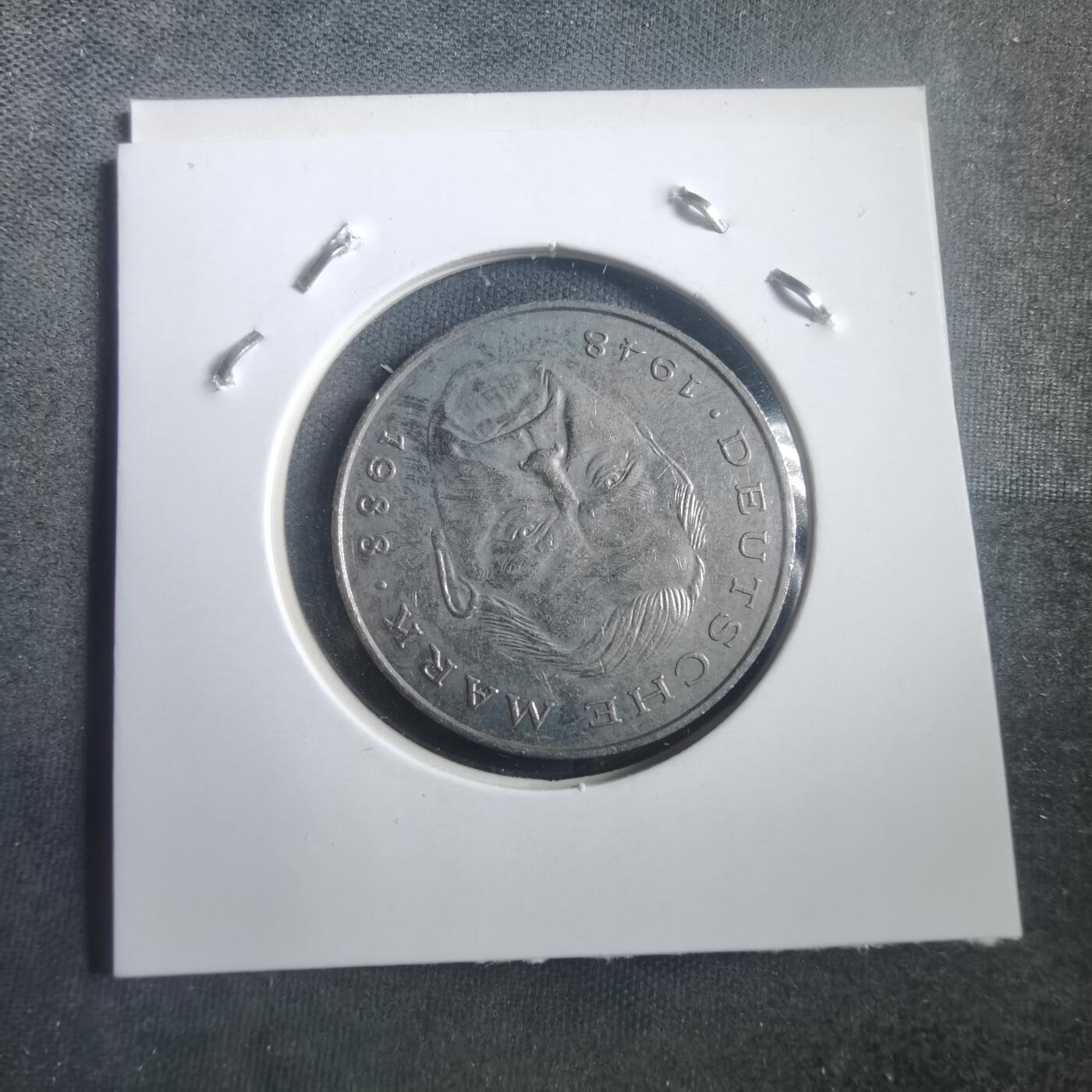 沼泽如烟--第904场 德国1990年2马克