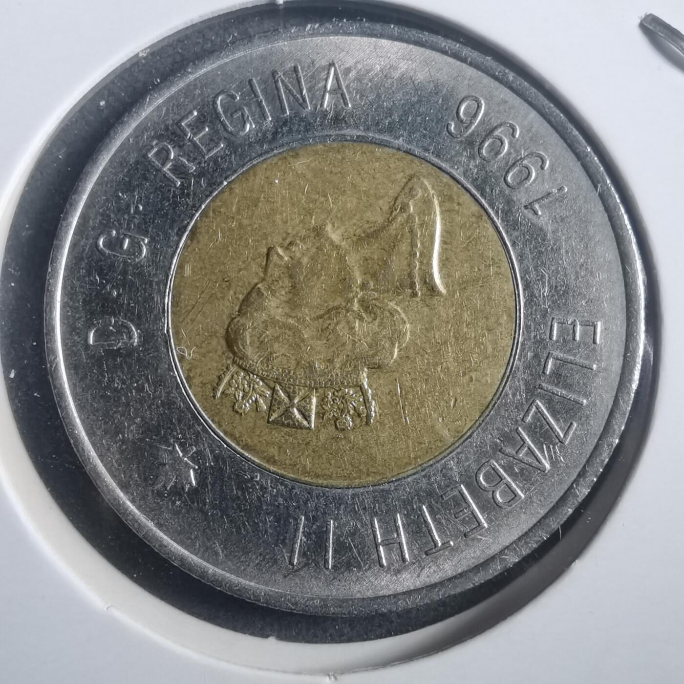 沼泽如烟--第904场 加拿大1996年2元