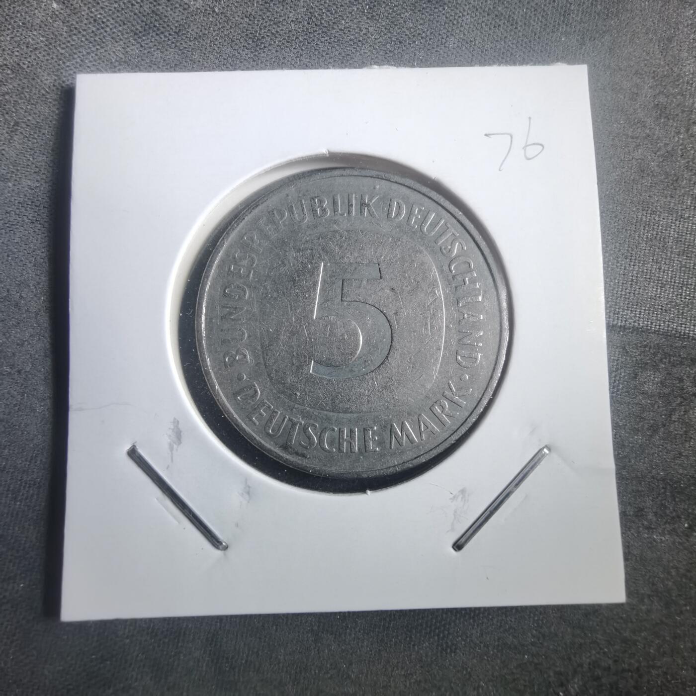 沼泽如烟--第904场 德国1982年5马克