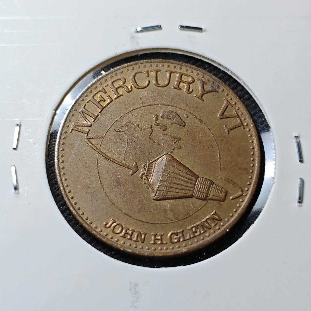 KK钱币收藏小铺  第371场  2月预留时间 周末发货  美国航天纪念章