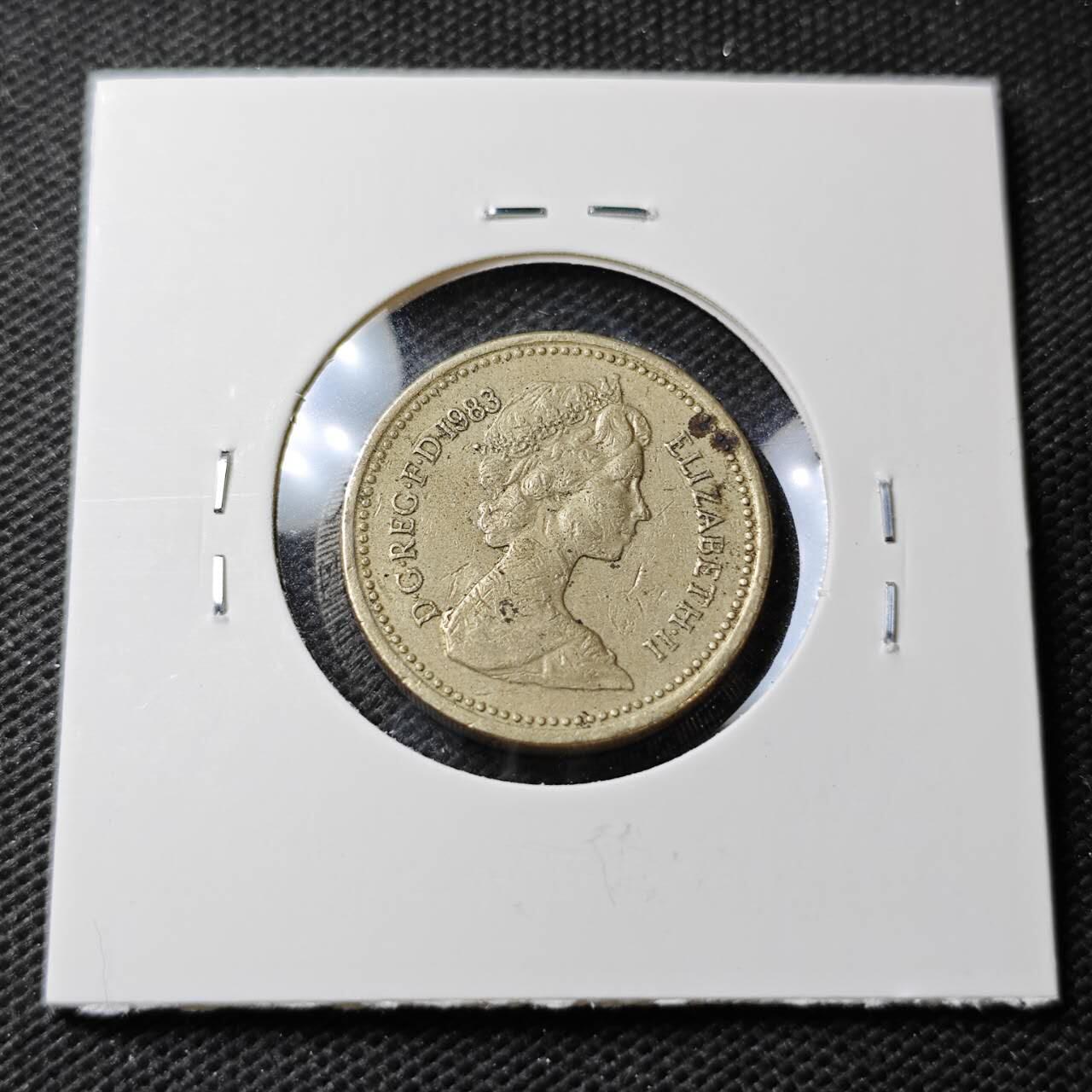 KK钱币收藏小铺  第371场  2月预留时间 周末发货  英国1镑