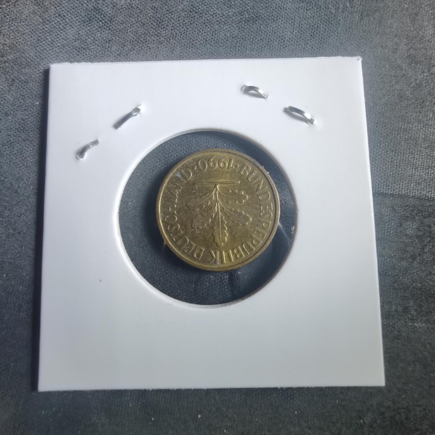 沼泽如烟--第904场 德国1990年5芬尼