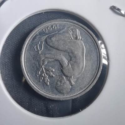 沼泽如烟--第904场 - 德国1990年50芬尼