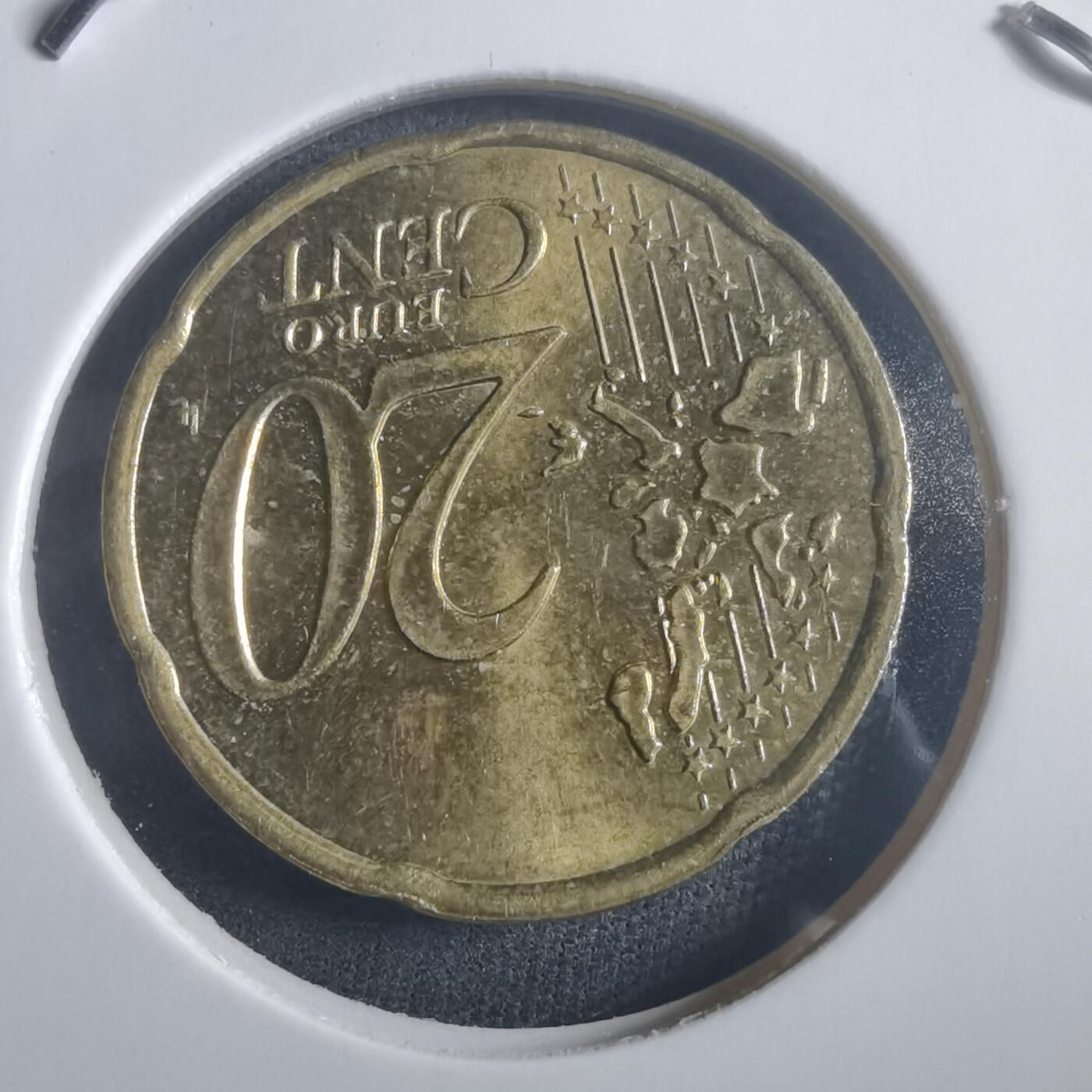 沼泽如烟--第904场 2001年20欧分