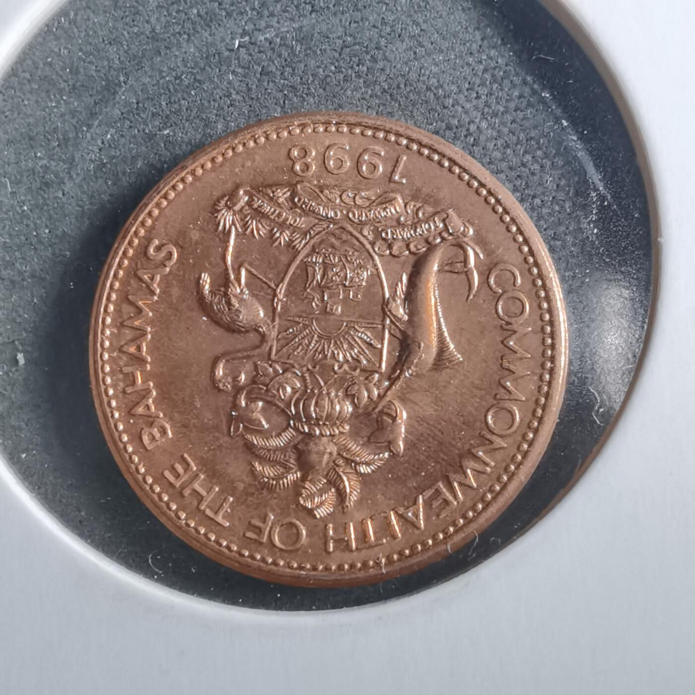 沼泽如烟--第906场 巴哈马1998年一分