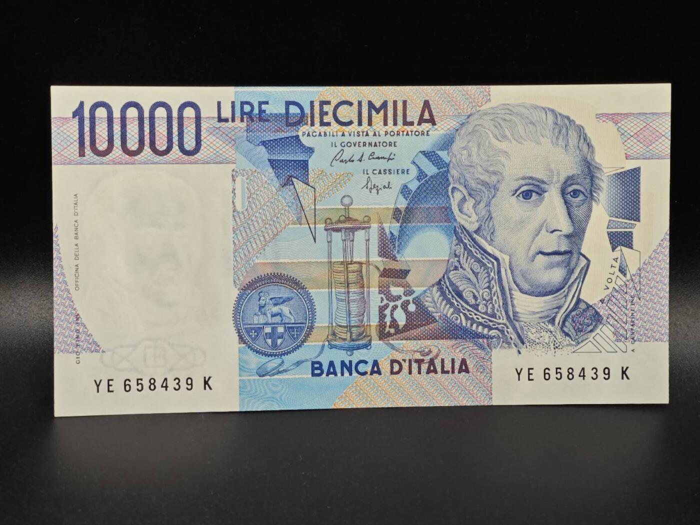 【淘币小摊】限时拍第八百拍  纸币场  满百包邮可预留两周  周一统一发货  意大利10000里拉