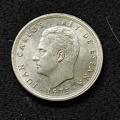 【全场包邮】纯粹捡漏拍478场（免费代拍第15场） - 西班牙1975年胡安·卡洛斯一世原光5比塞塔