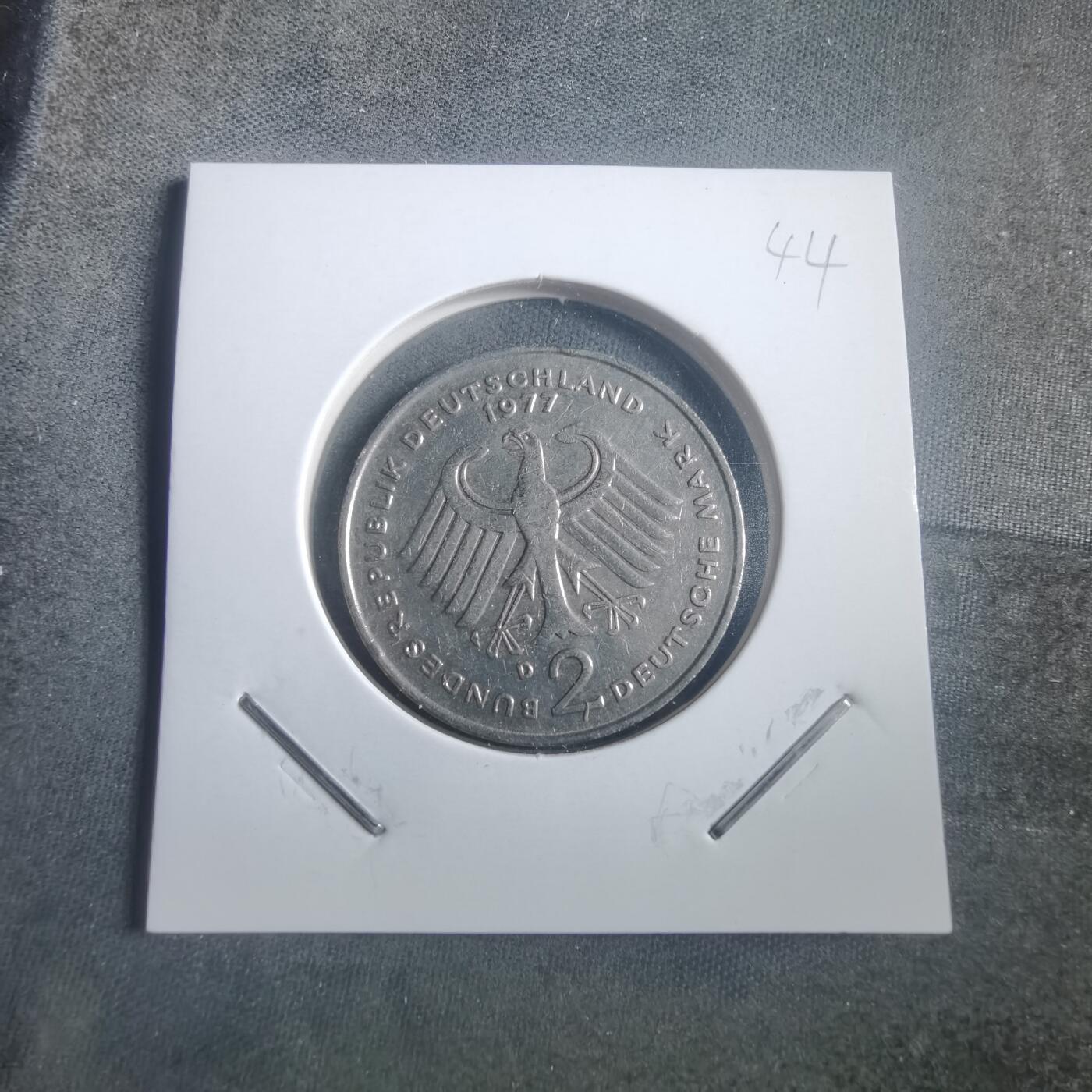 沼泽如烟--第904场 德国1977年2马克