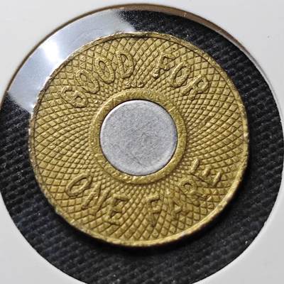 KK钱币收藏小铺  第372场  2月预留时间 周末发货 -  电话双色代币