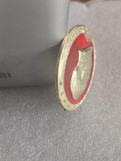 综合藏品场.喜欢出价就得！无套路无托.诚信惠友交友！自动快拍. 毛主席像章直径约50MM保真包老.编号280006.