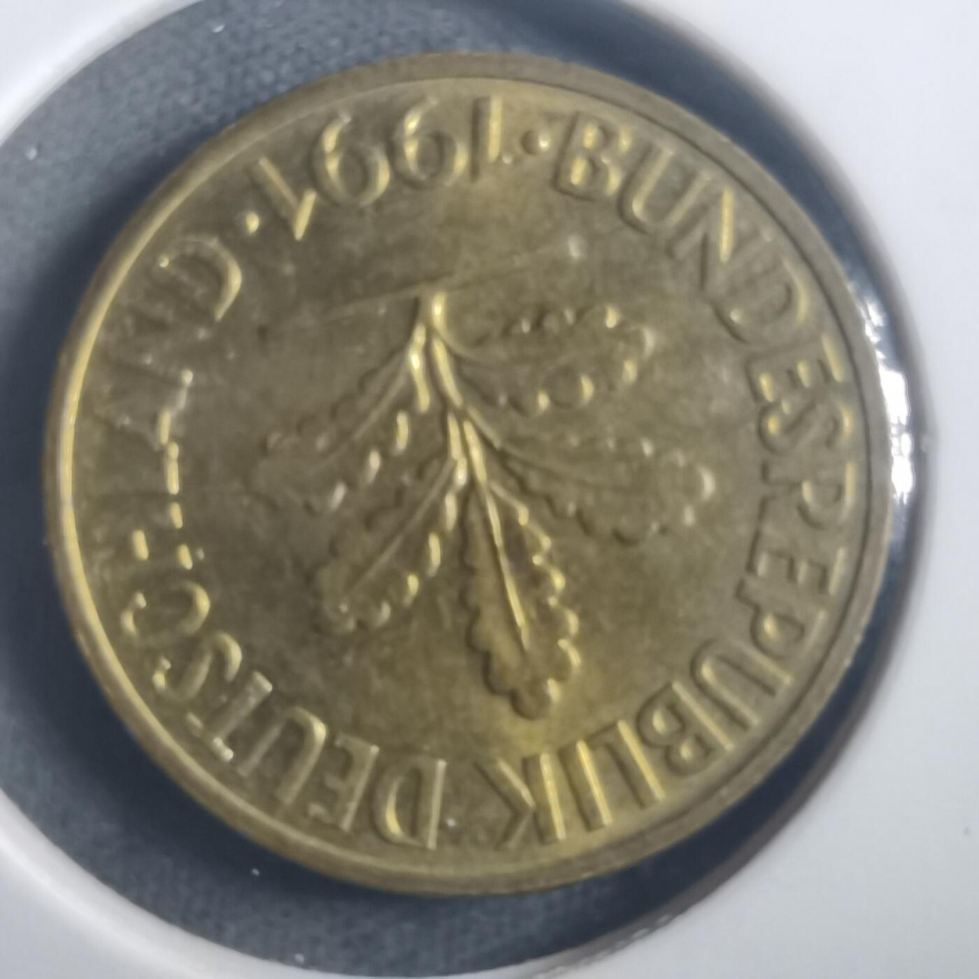 沼泽如烟--第904场 德国1991年10芬尼