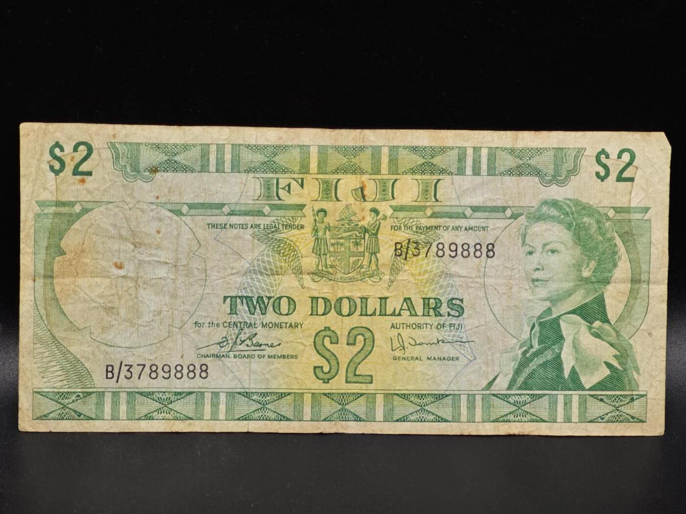 【淘币小摊】限时拍第八百拍  纸币场  满百包邮可预留两周  周一统一发货  斐济2元