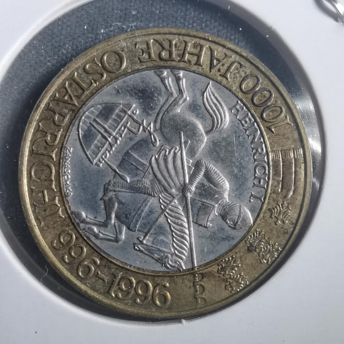 沼泽如烟--第904场 奥地利1996年50先令纪念币