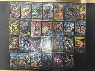 天玑星卡拍第138期《11.17周一截拍》持续收拍收评中 满赠卡需备注 - 万代 海贼王 食玩卡 第七弹 27张全