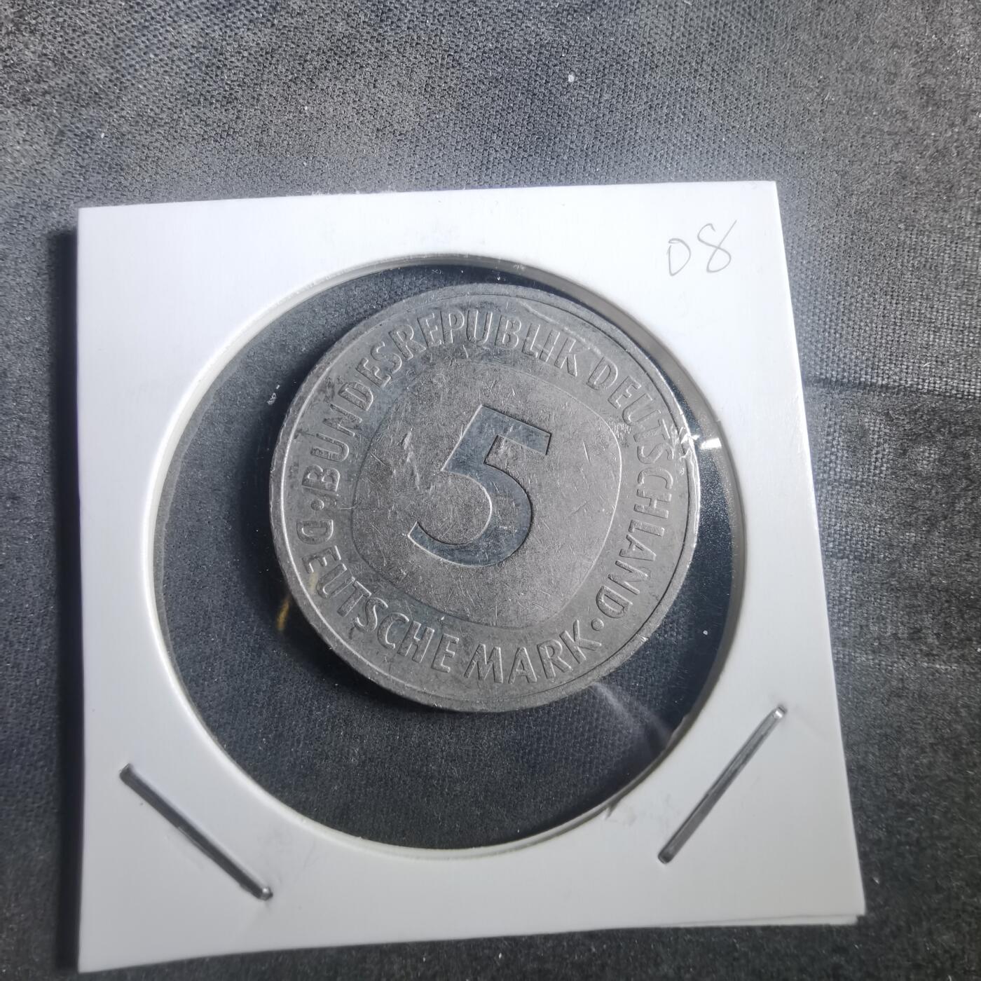 沼泽如烟--第904场 德国1990年5马克