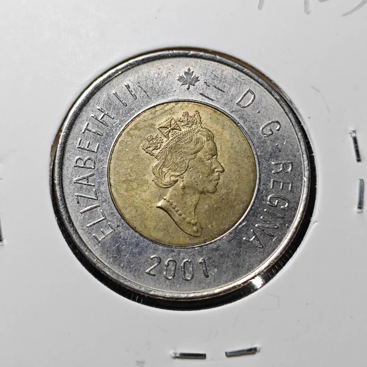 KK钱币收藏小铺  第372场  2月预留时间 周末发货  加拿大2元