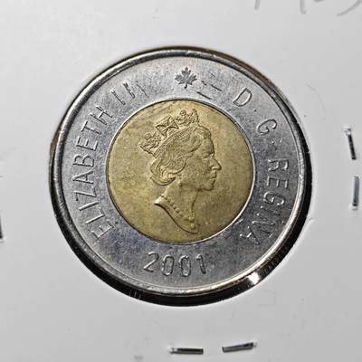 KK钱币收藏小铺  第372场  2月预留时间 周末发货 -  加拿大2元