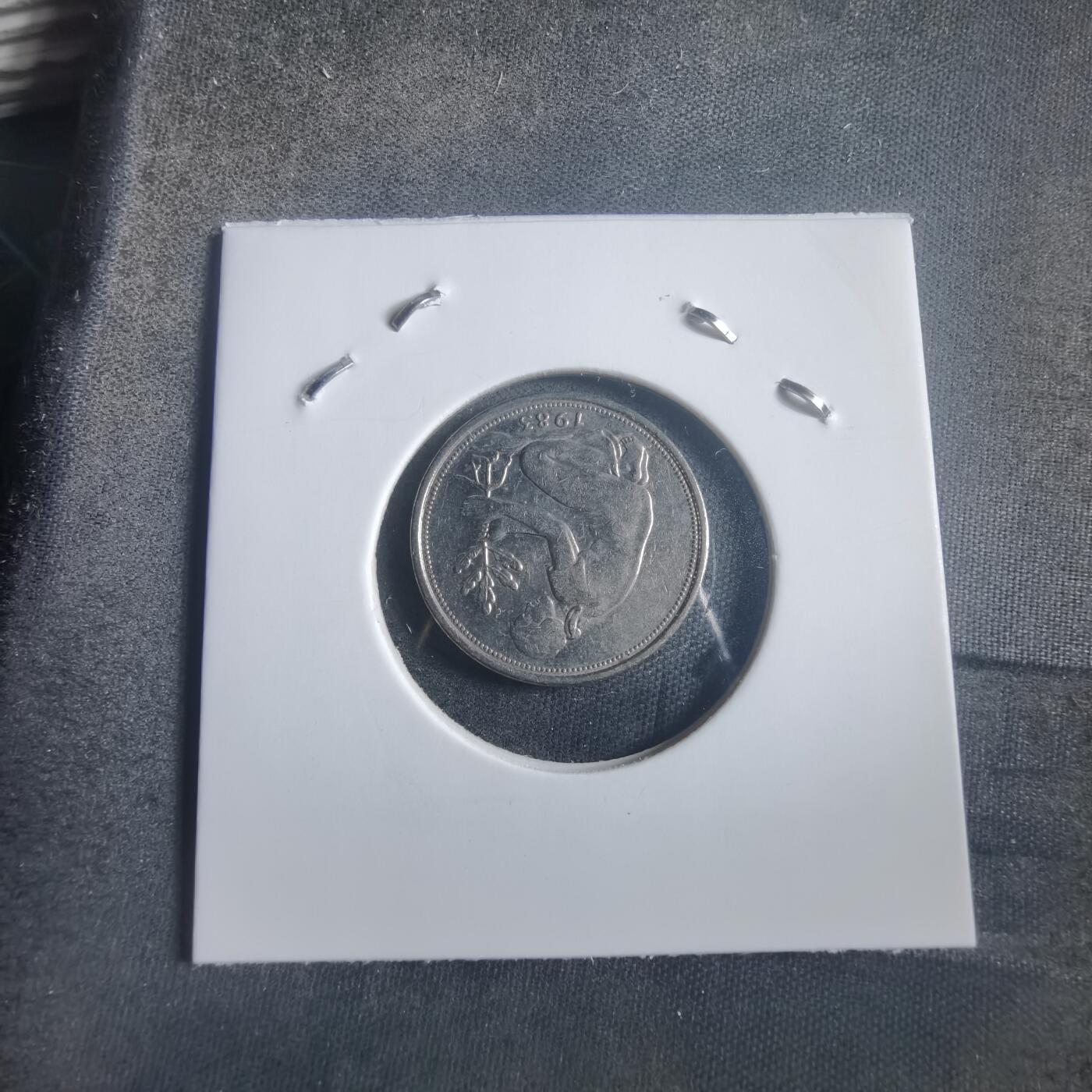 沼泽如烟--第904场 德国1983年50芬尼