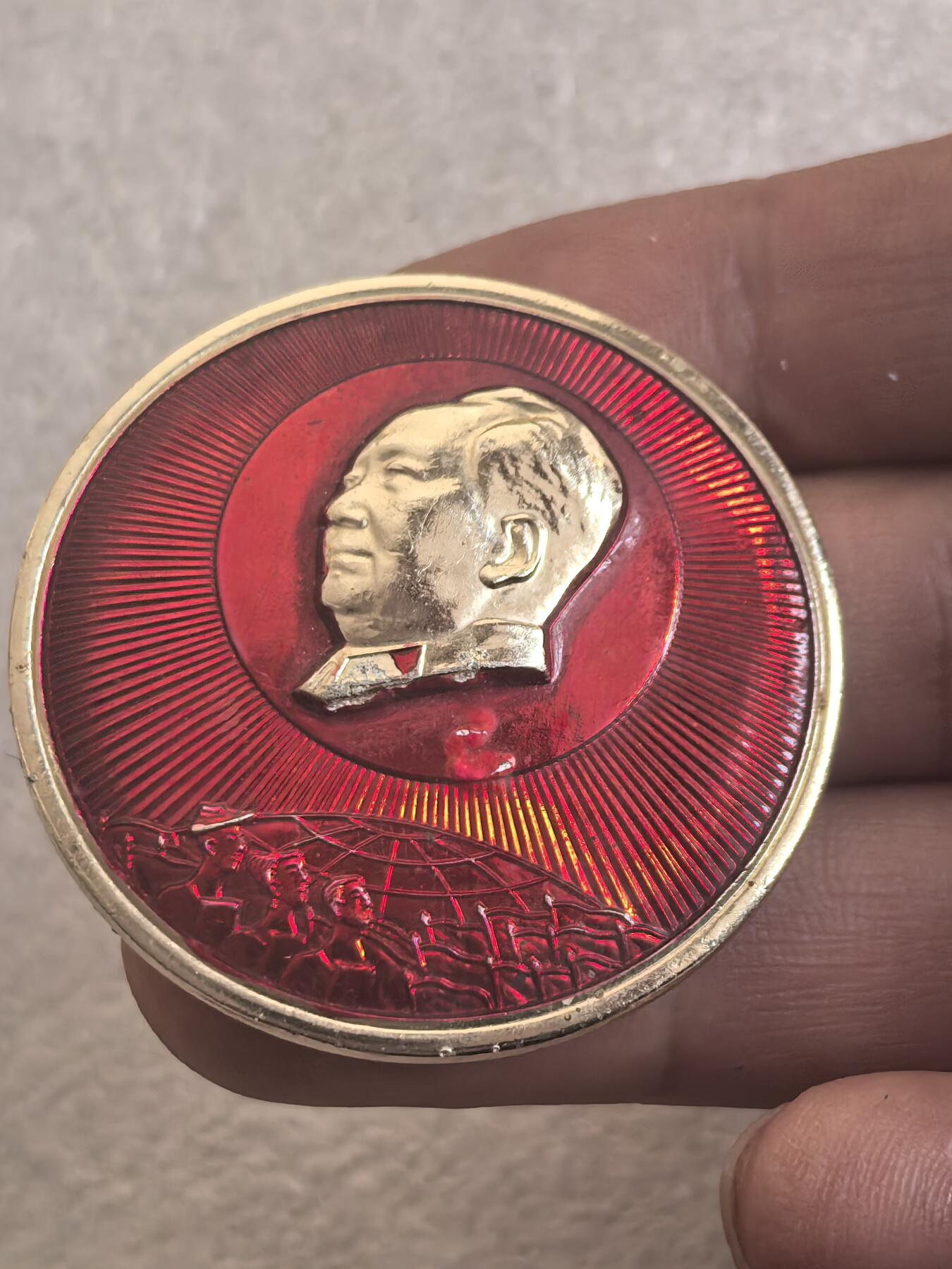 红色像章专场.包老包真.文革时期.实图拍摄.特价惠友