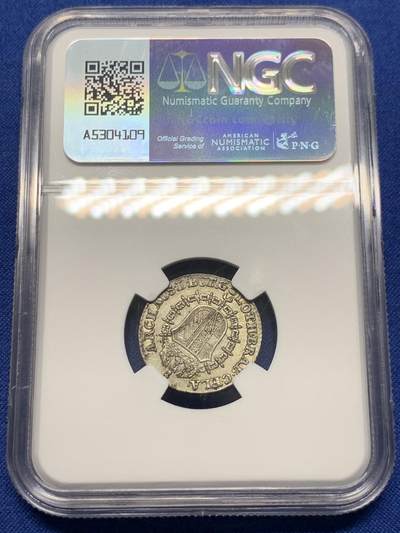 《竞宝斋》第438场 周日，周一，周二 3场连拍 （全场包邮） NGC AU55 奥属尼德兰 1789年 10L 银币 双面深打 品种不可错过