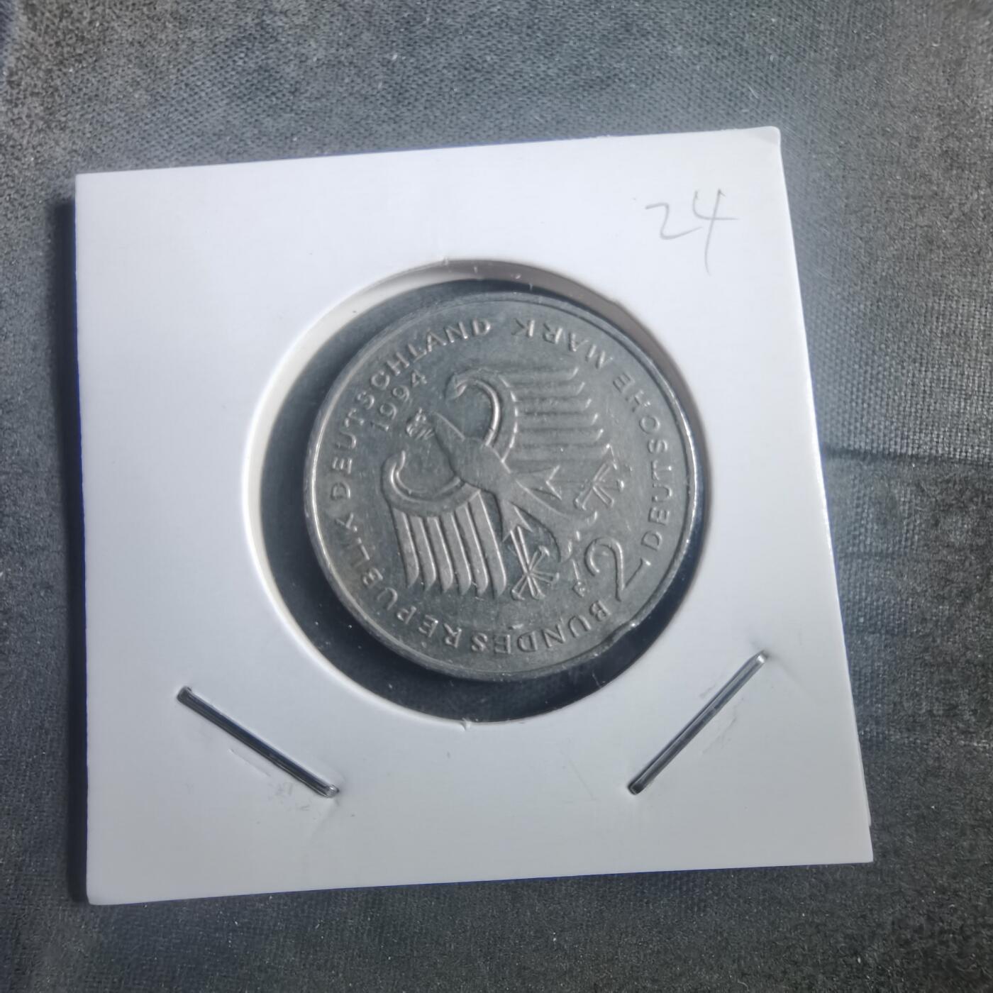 沼泽如烟--第904场 德国1994年2马克