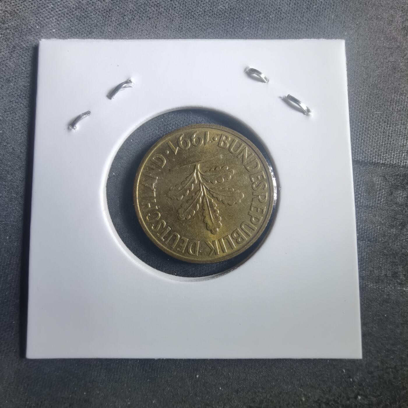 沼泽如烟--第904场 德国1991年10芬尼