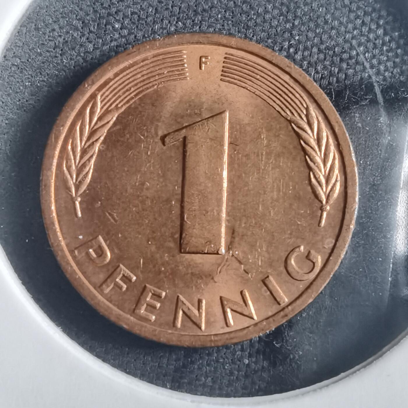 沼泽如烟--第904场 德国1982年1芬尼