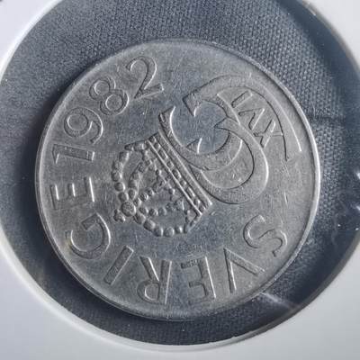 沼泽如烟--第904场 - 瑞典1982年5克朗