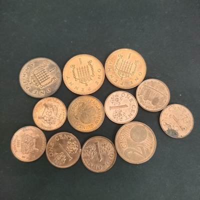 猩哥外币小铺➨【第202场】 - 钱币12个