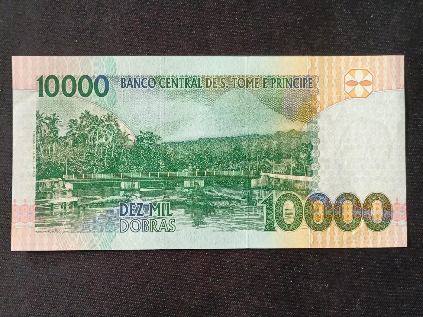 【游宝拍卖】乙巳蛇年87期 佣金1+6% 圣多美和普林西比-10000多布拉【全新UNC-】