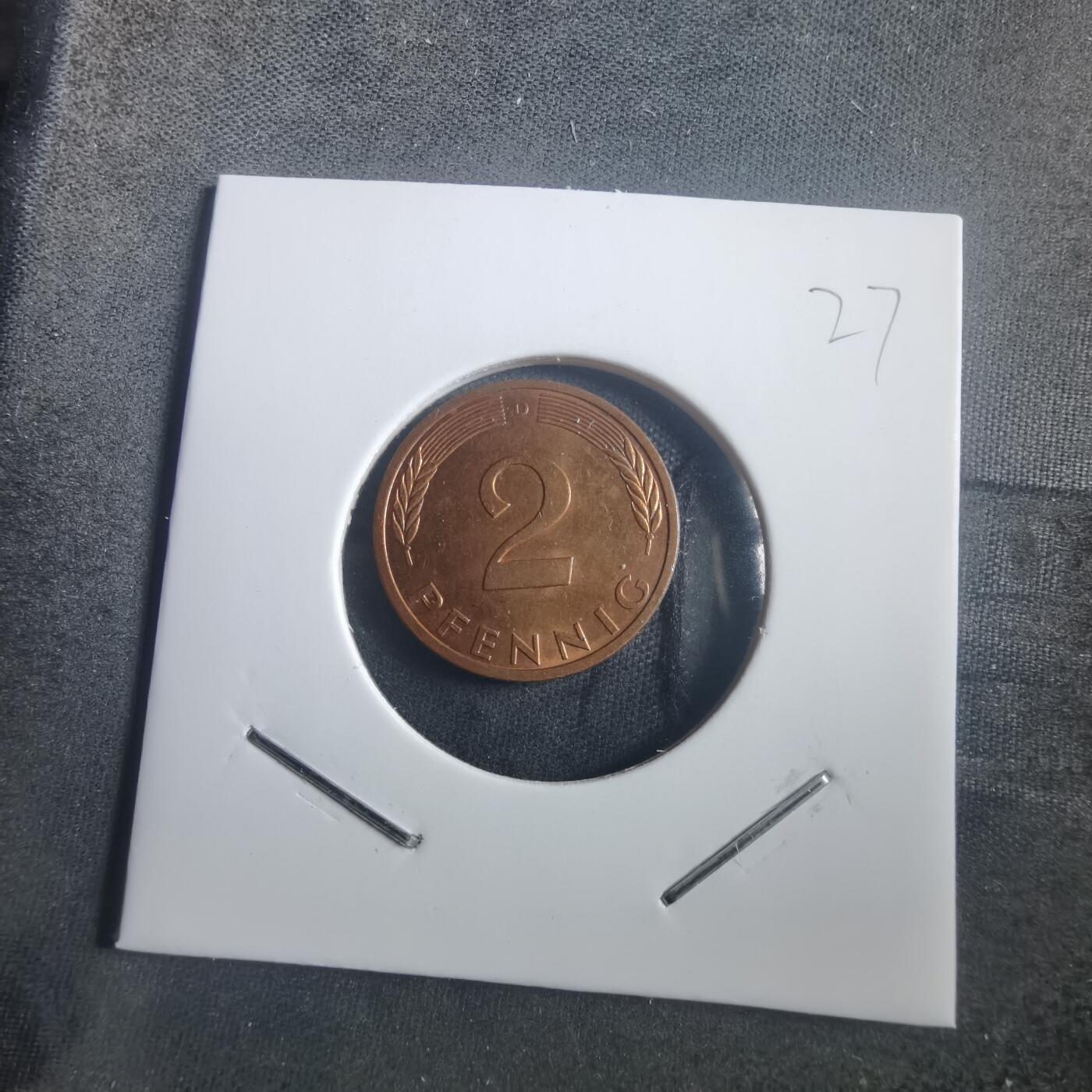 沼泽如烟--第904场 德国1994年2芬尼