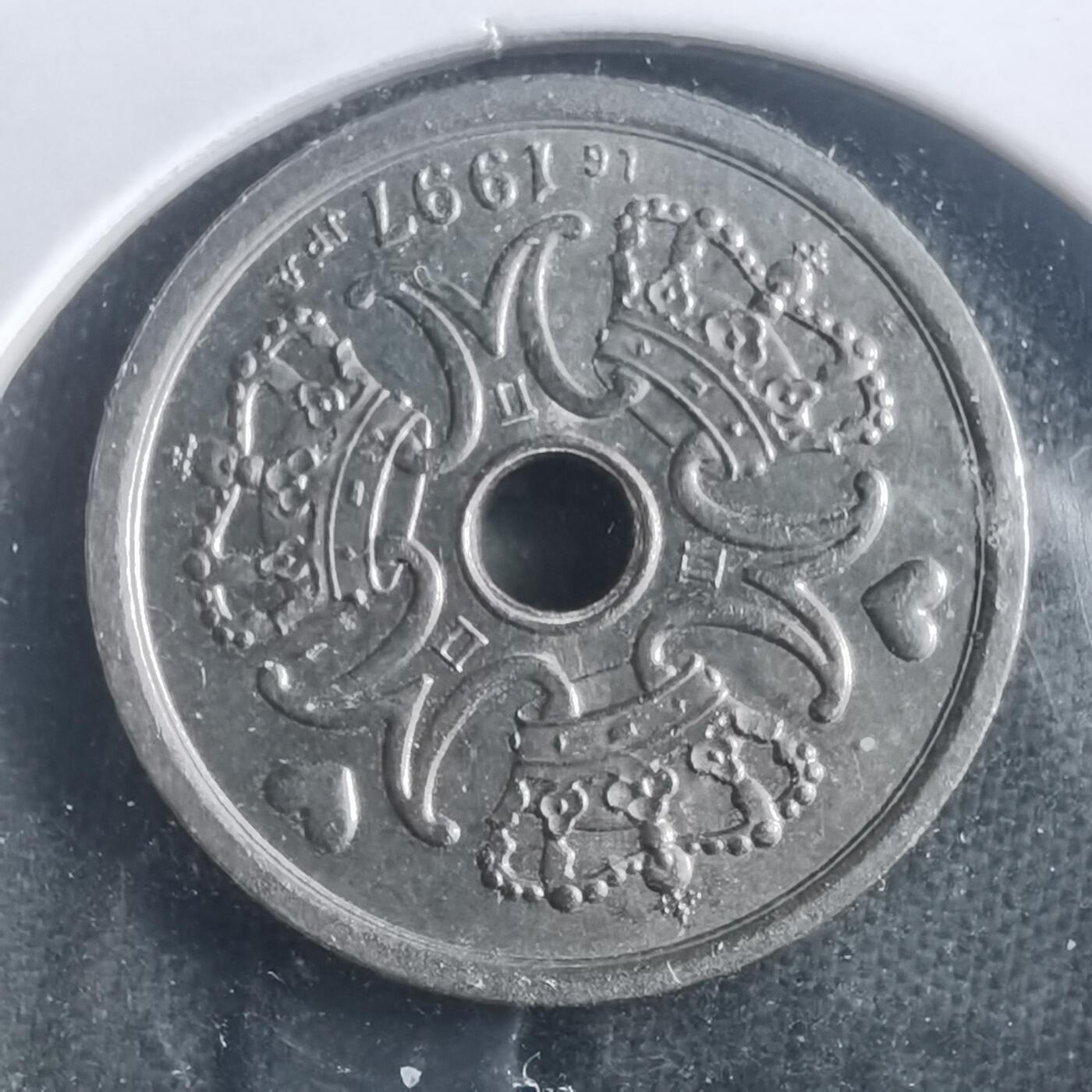 沼泽如烟--第904场 丹麦1997年1克朗