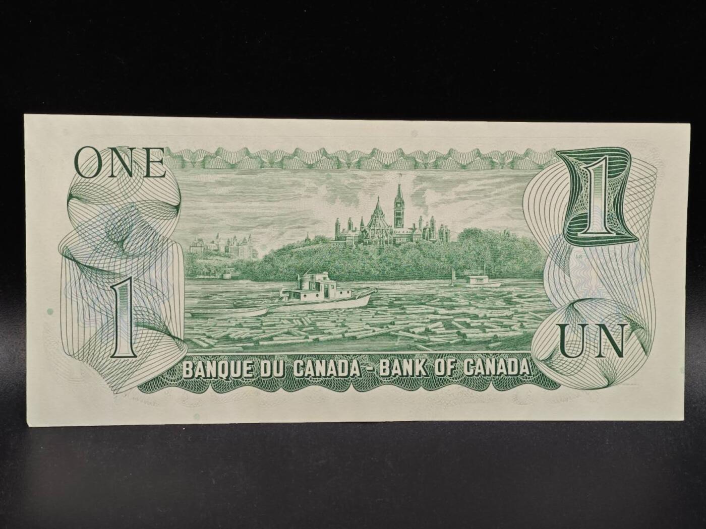 【淘币小摊】限时拍第八百拍  纸币场  满百包邮可预留两周  周一统一发货  加拿大1973年1元