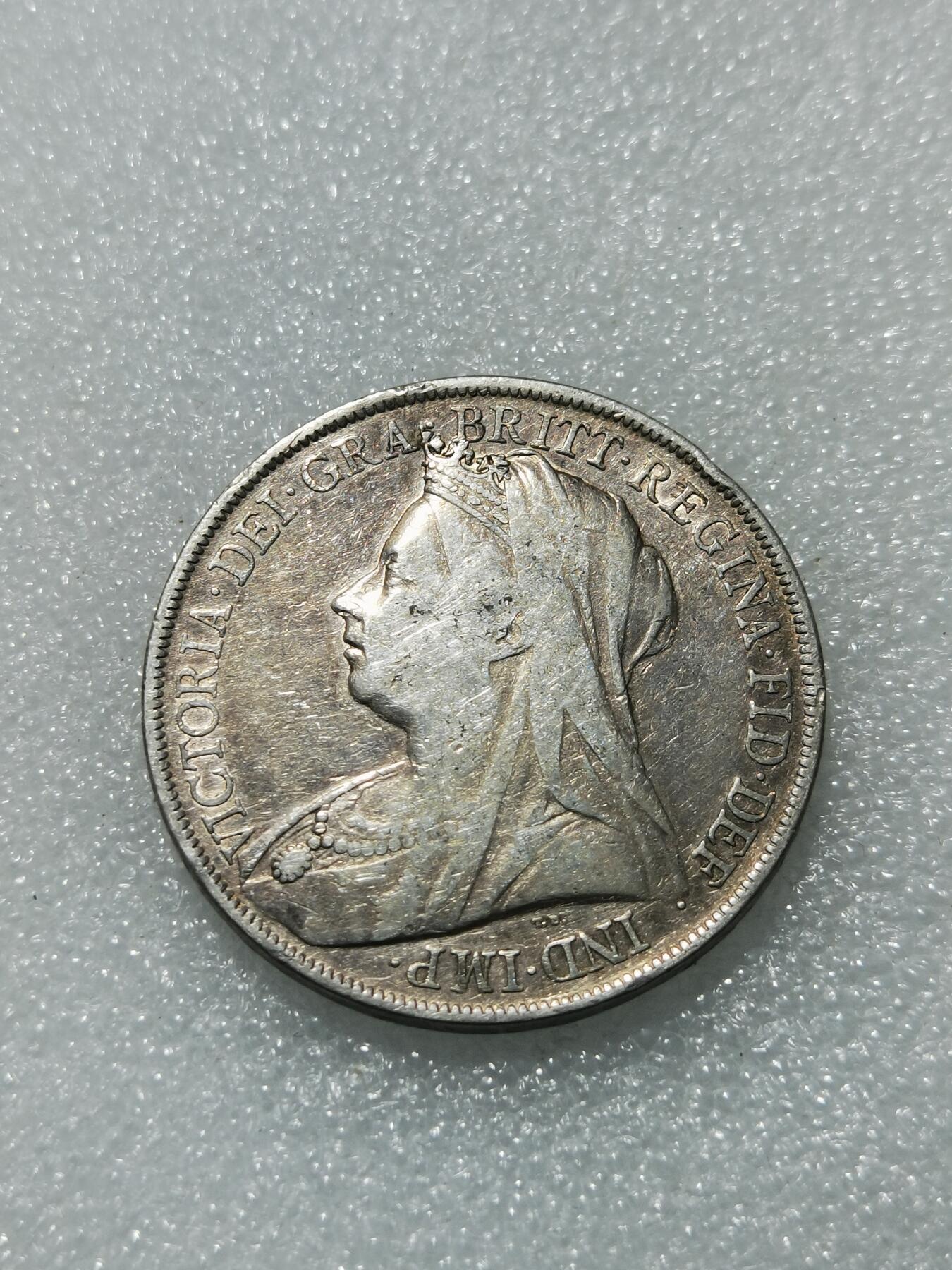 天下钱庄专场欢迎参拍 英国维多利亚披纱马剑银币