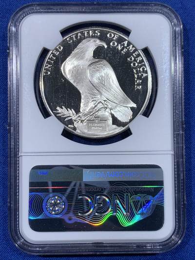 《竞宝斋》第438场 周日，周一，周二 3场连拍 （全场包邮） NGC PF69UC 美国1984年洛杉矶奥运会精制纪念银币