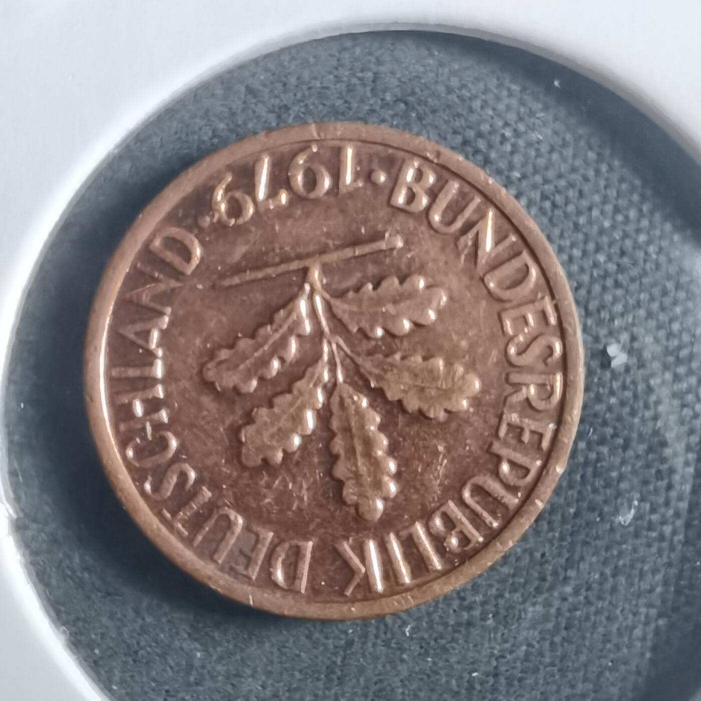 沼泽如烟--第904场 德国1979年1芬尼