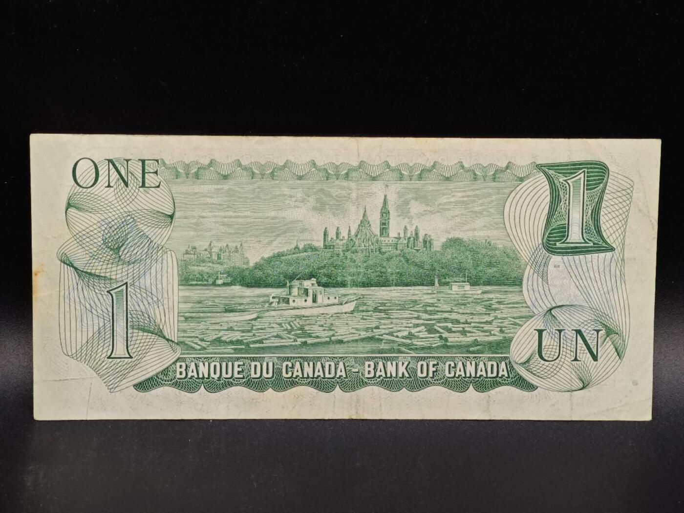 【淘币小摊】限时拍第八百拍  纸币场  满百包邮可预留两周  周一统一发货  加拿大1973年1元