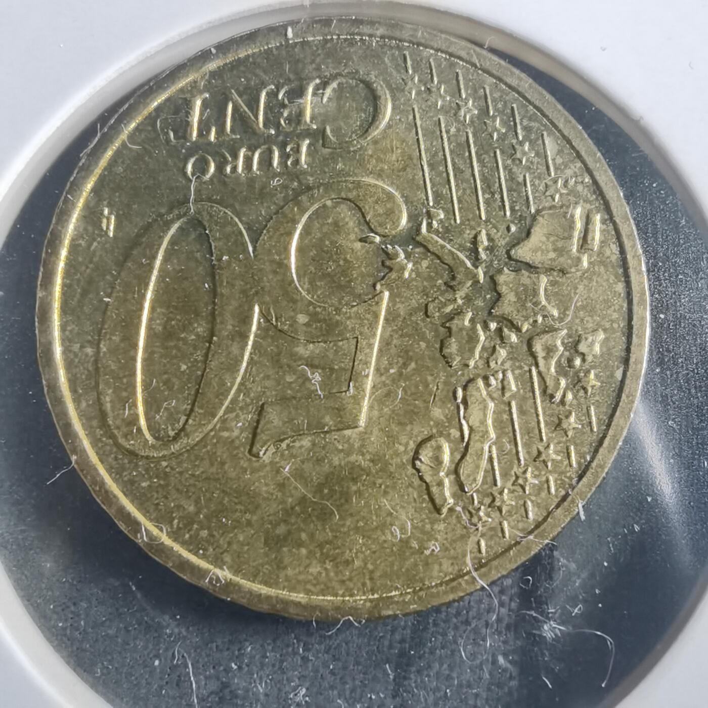 沼泽如烟--第904场 2001年50欧分