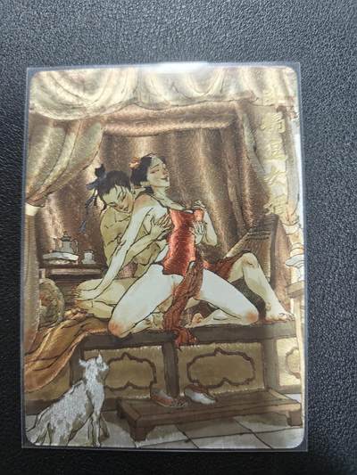 天玑星卡拍第138期《11.17周一截拍》持续收拍收评中 满赠卡需备注 - 超吉梦卡牌 金瓶梅 卧榻逗女婿 172/200 粗闪