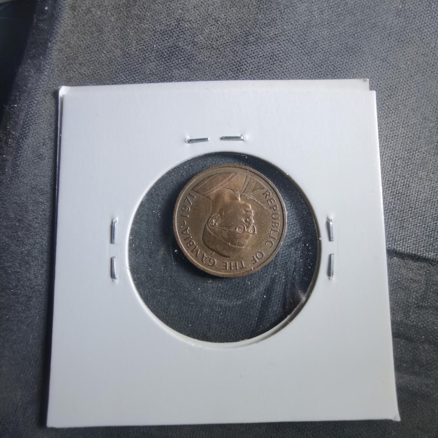 沼泽如烟--第906场 冈比亚1971年1布图