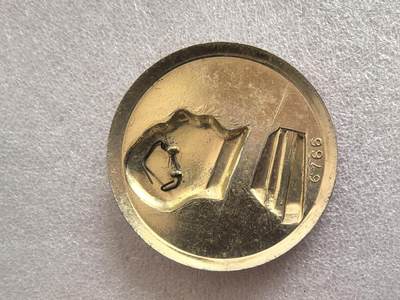 综合藏品场.喜欢出价就得！无套路无托.诚信惠友交友！自动快拍. 毛主席像章直径约66MM 编号280001